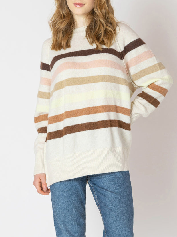 DEX Crewneck Striped Sweater