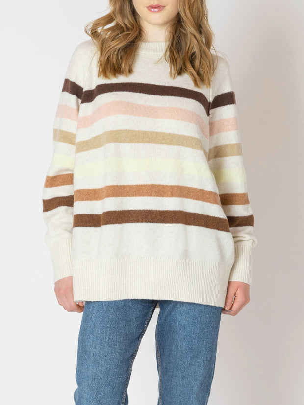 DEX Crewneck Striped Sweater