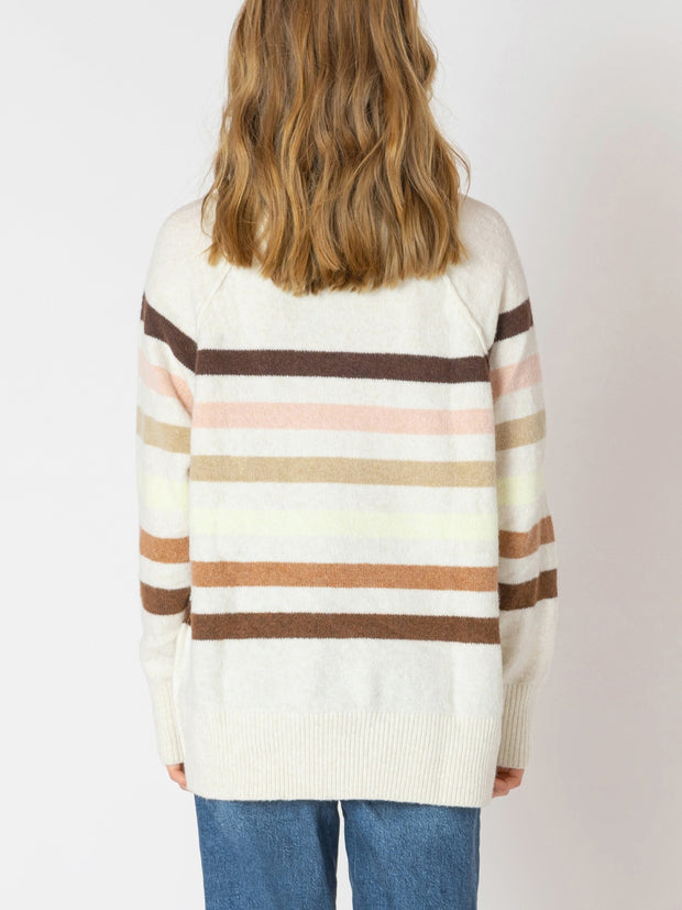 DEX Crewneck Striped Sweater