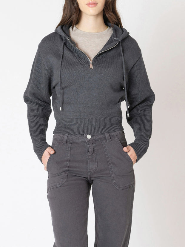 DEX Half Zip Hooded Sweater