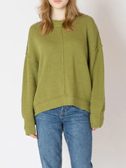 DEX Mockneck Rib Knit Sweater