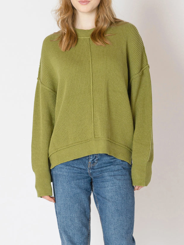 DEX Mockneck Rib Knit Sweater