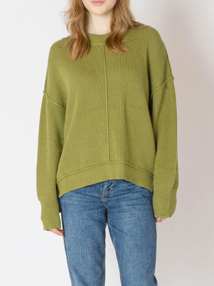 DEX Mockneck Rib Knit Sweater