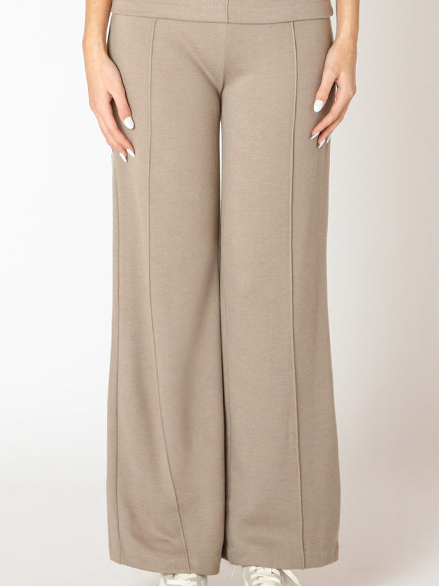 BLACK TAPE Wide Leg Seam Detail Pant