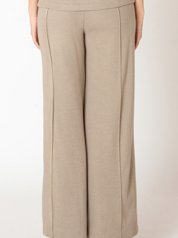 BLACK TAPE Wide Leg Seam Detail Pant
