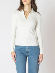 DEX Half Zip Knit Top