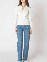DEX Half Zip Knit Top