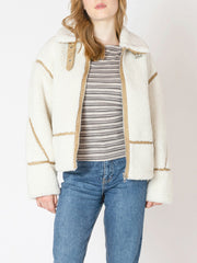 DEX Contrast Detail Fleece Jacket