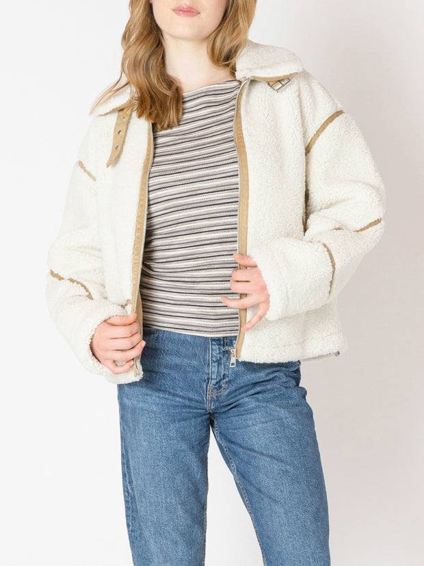 DEX Contrast Detail Fleece Jacket