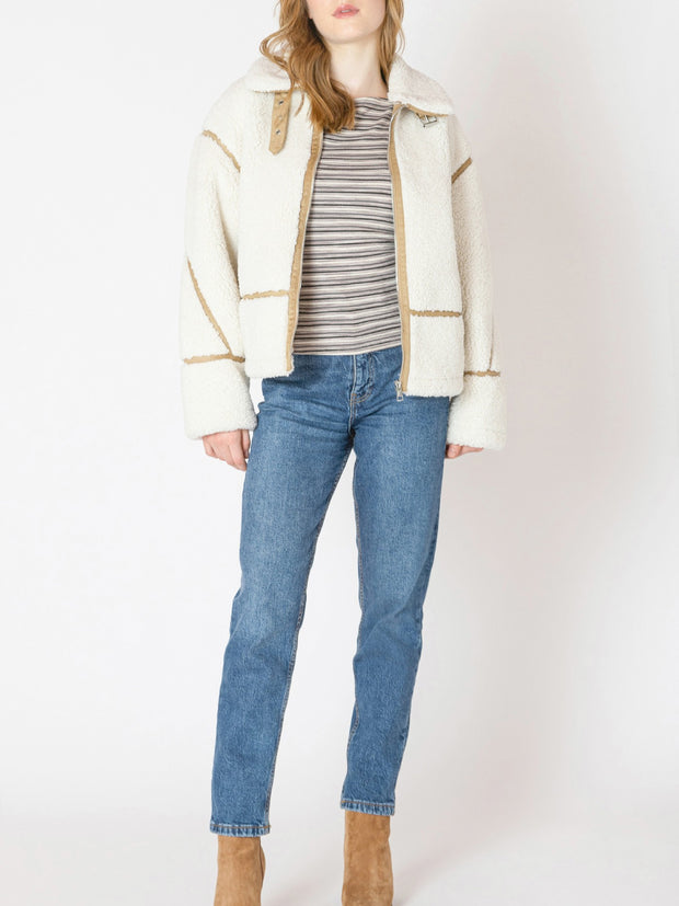 DEX Contrast Detail Fleece Jacket