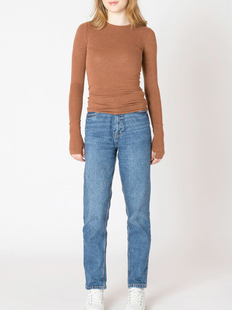 DEX Crewneck Long Sleeve Top