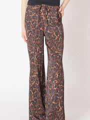 DEX Leopard Print Flowy Pant