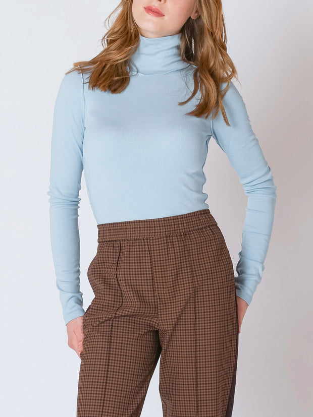DEX Exposed Seam Long Sleeve Turtleneck