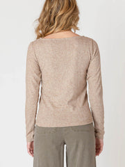 ROOM 34 Boatneck Textured Top