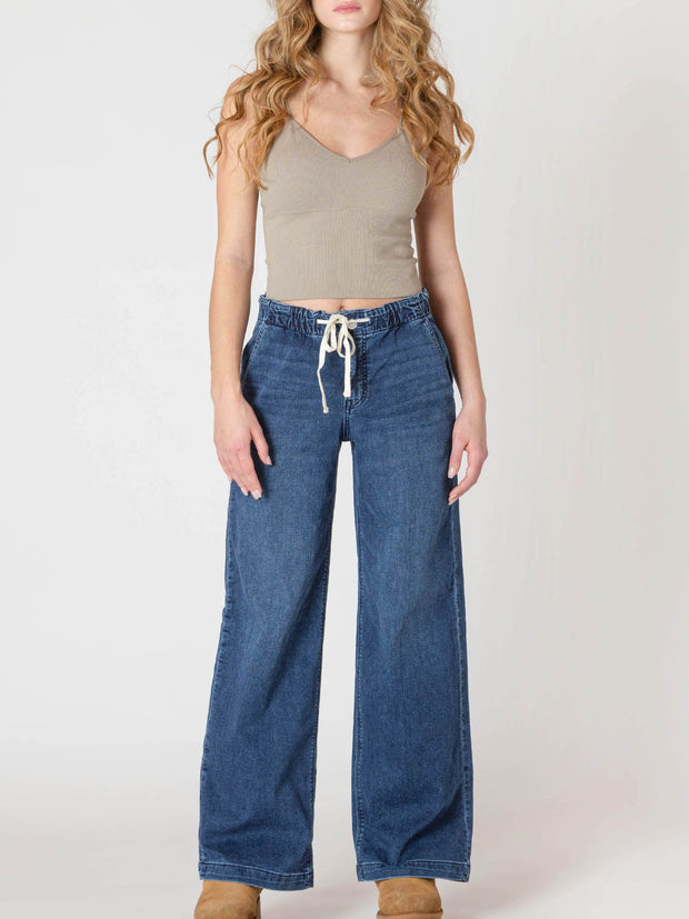 ROOM 34 Wide Leg Denim Pant