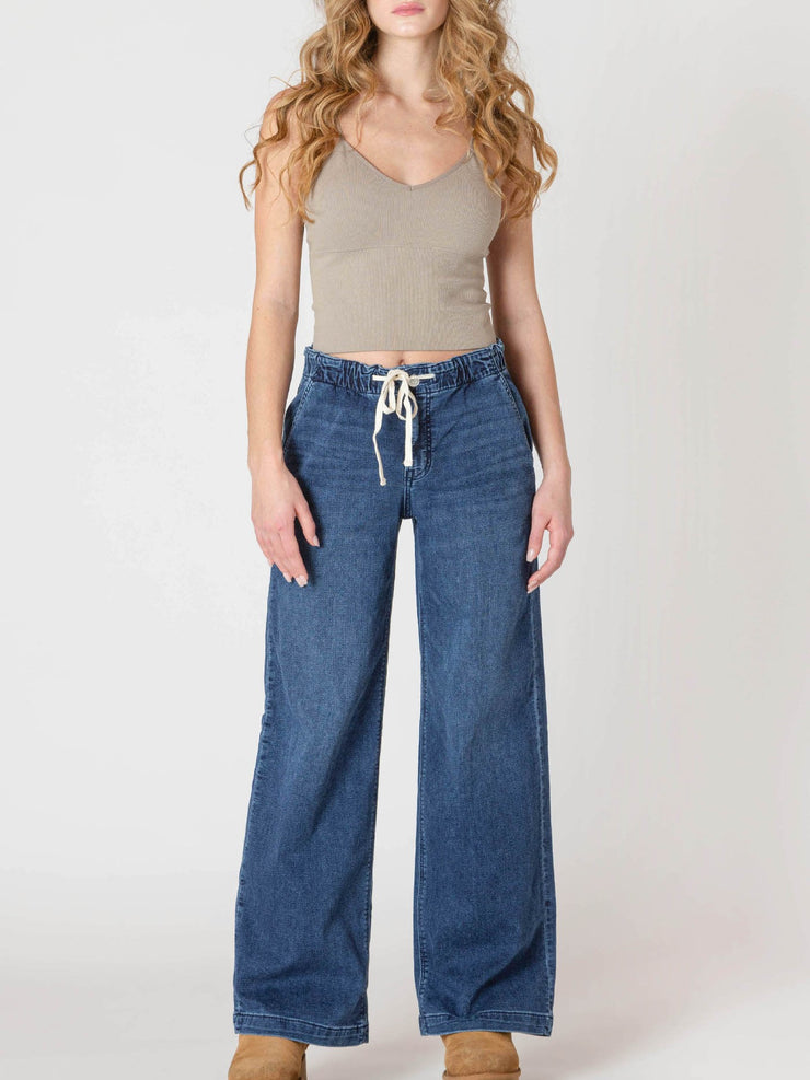 ROOM 34 Wide Leg Denim Pant