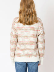 DEX Oversized Patterned Sweater