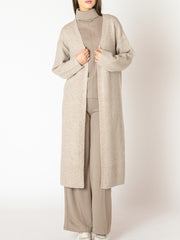 BLACK TAPE Longline Open Cardigan