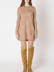 DEX Patterned Sweater Dress