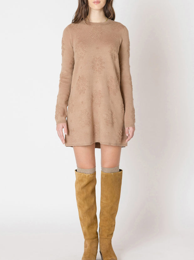 DEX Patterned Sweater Dress