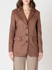 BLACK TAPE Faux Suede Blazer