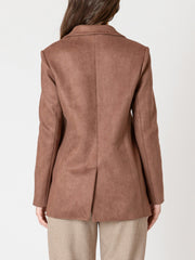 BLACK TAPE Faux Suede Blazer