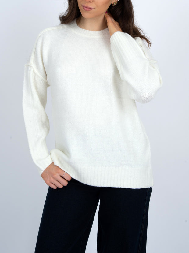 RD STYLE Long Sleeve Mock Neck Pull-Over