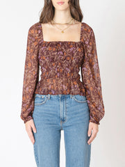 DEX Square Neck Blouse