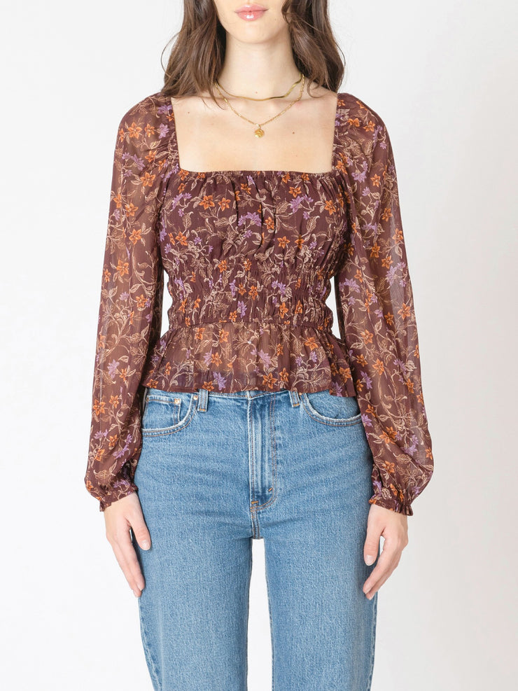 DEX Square Neck Blouse