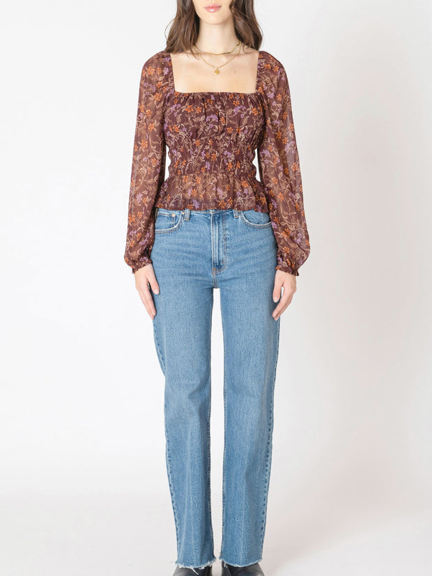 DEX Square Neck Blouse