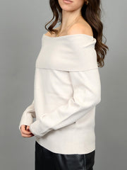 RD STYLE Angelique Off Shoulder Long Sleeve Top