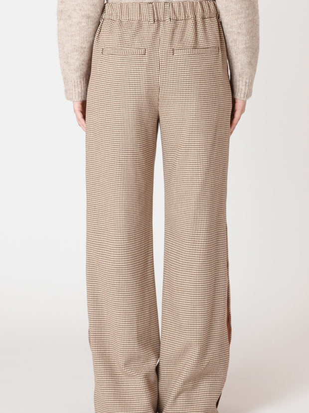 BLACK TAPE Striped Wide Leg Pant