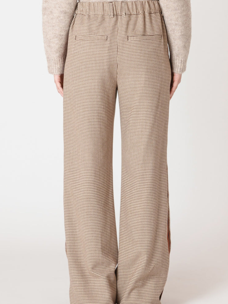 BLACK TAPE Striped Wide Leg Pant