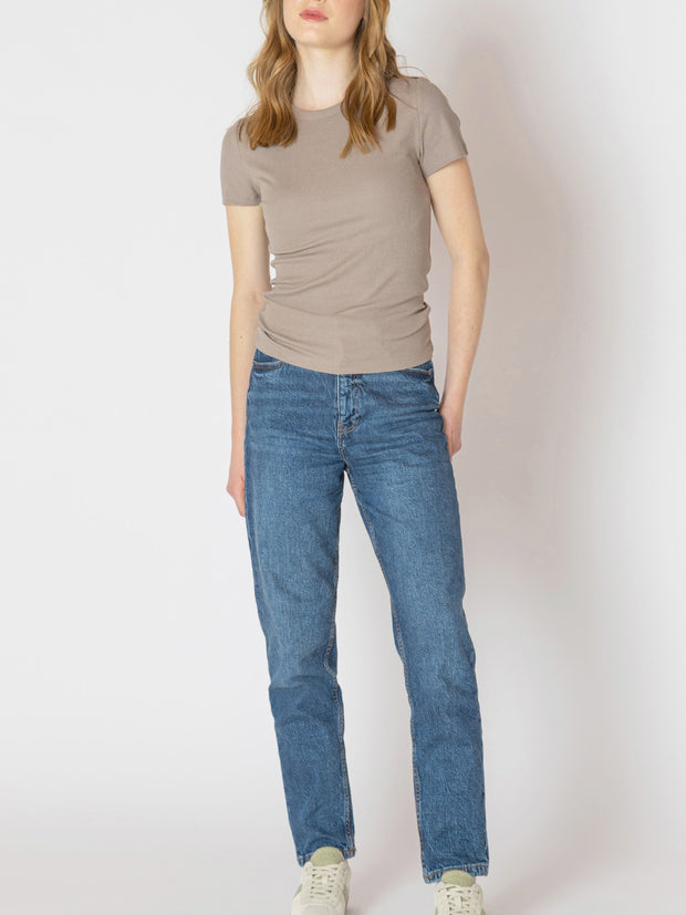 DEX Short Sleeve Ribbed Tee
