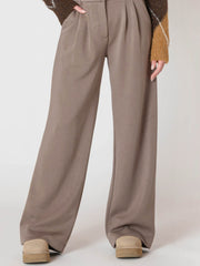 ROOM 34 Wide Leg Knit Trouser