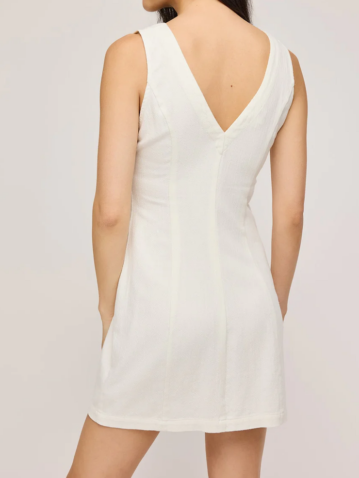 GENTLE FAWN Sammy Button-Front Mini Dress