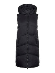VERO MODA Amelia Long Hooded Puffer Vest