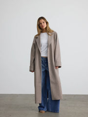 NOISY MAY Caddy Long Peacoat