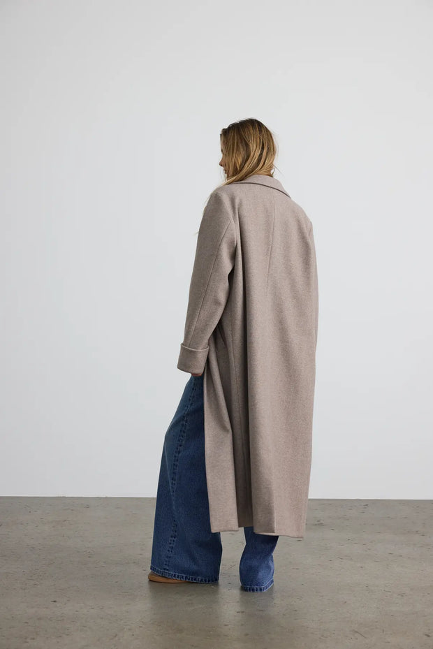 NOISY MAY Caddy Long Peacoat