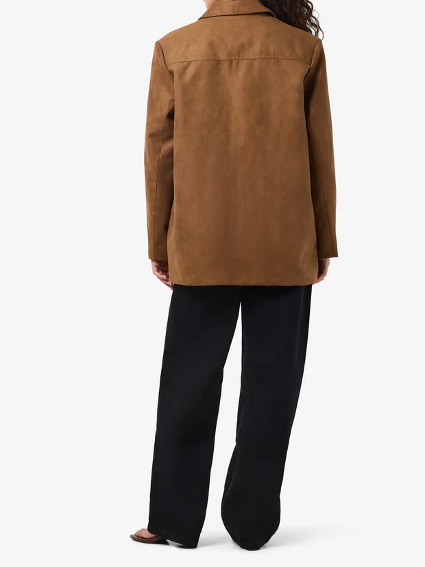 NOISY MAY Laya Faux Suede Blazer