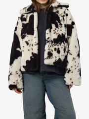 NOISY MAY Eve Cow Print Jacket