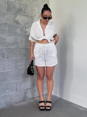 ONLY Tyra Textured Short Set
