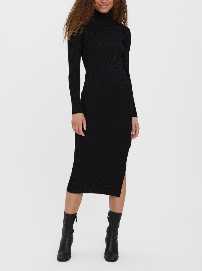 VERO MODA Wyatt High Neck Open Back Dress