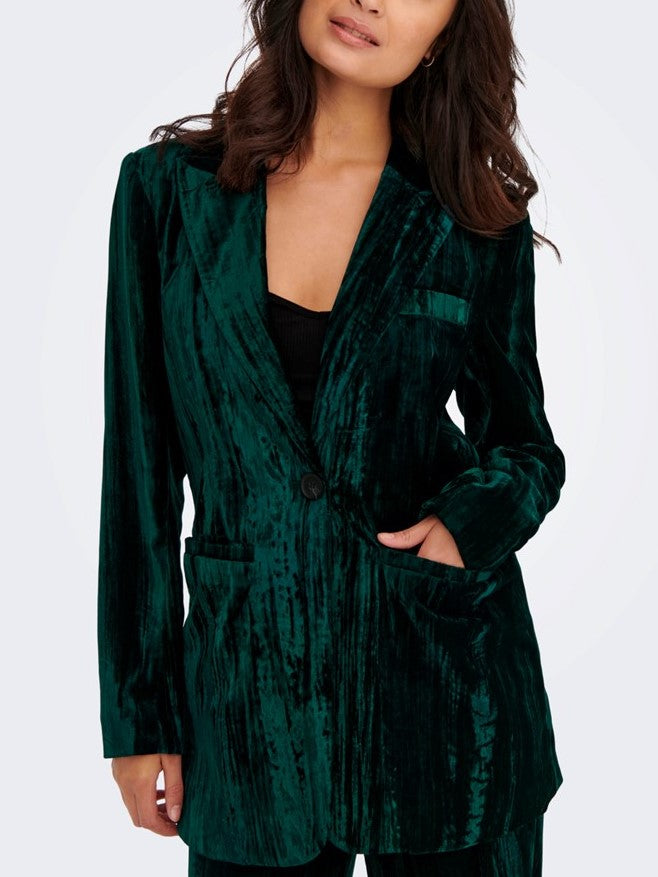 ONLY Mya Velvet Blazer Set
