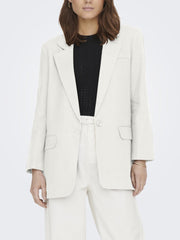 ONLY Carrie Oversized Linen Blazer