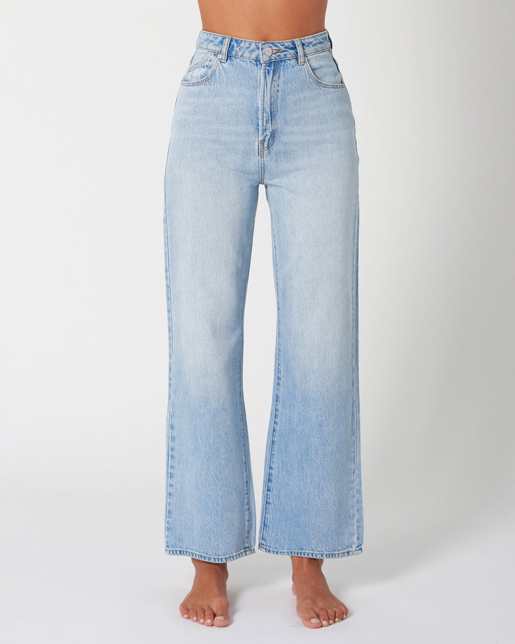 ROLLA'S Heidi Jean Ankle Organic Light Blue