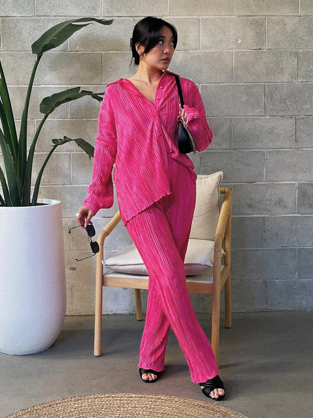 27 Cassandra Pleated Crinkle Set