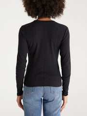 Z SUPPLY Sirena Rib Long Sleeve