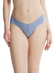 HANKY PANKY Cross-Dyed Leopard Low Rise Thong