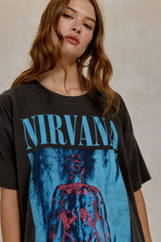 DAYDREAMER Nirvana Silver Cover Merch Tee